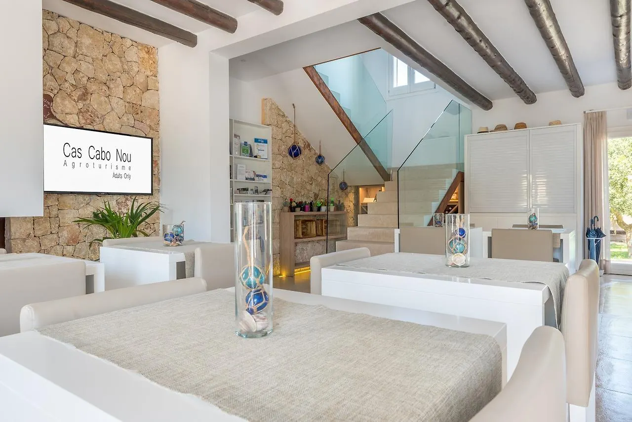 Gospodarstwo agroturystyczne Cas Cabo Nou Agroturismo Adults Only Sant Llorenc Des Cardassar Hiszpania